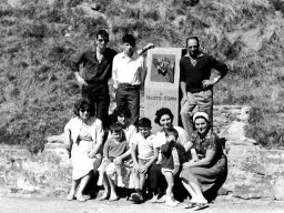 Presso il cippo Coppi